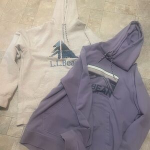 LLbean camp hoodie 2025 size medium (2!!)